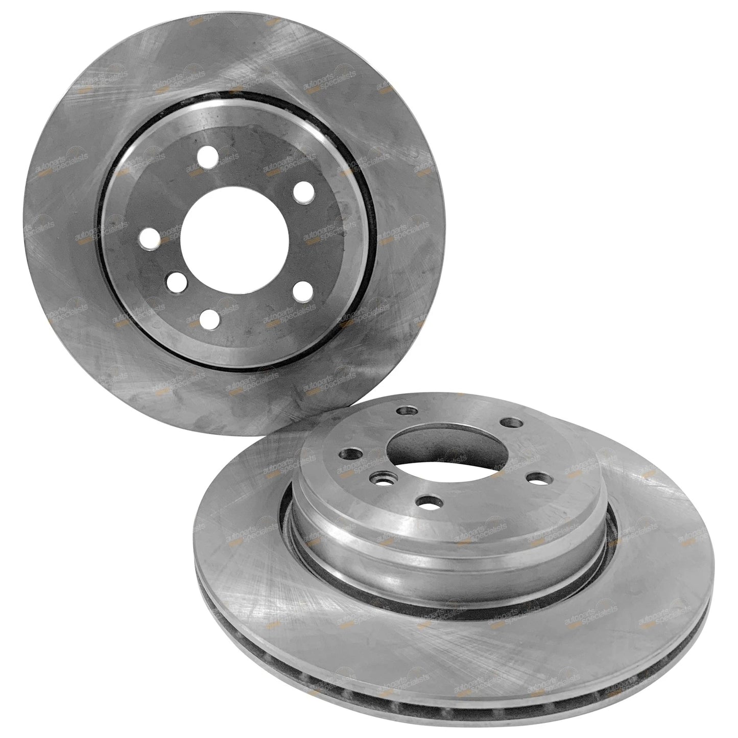 2X Rear Disc Brake Rotors for BMW 530i E60 E61 (2005–2009) 320mm