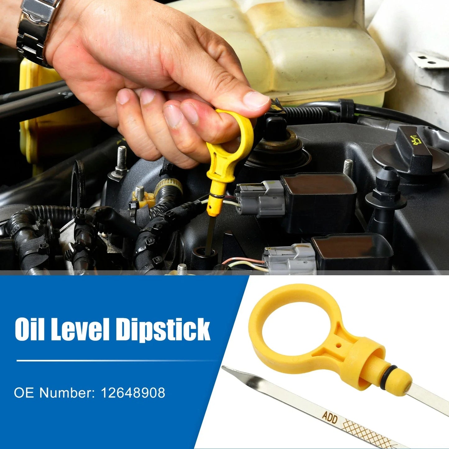 Engine Oil Fluid Level Dipstick for Chevrolet Camaro Z28 (2002-2009)