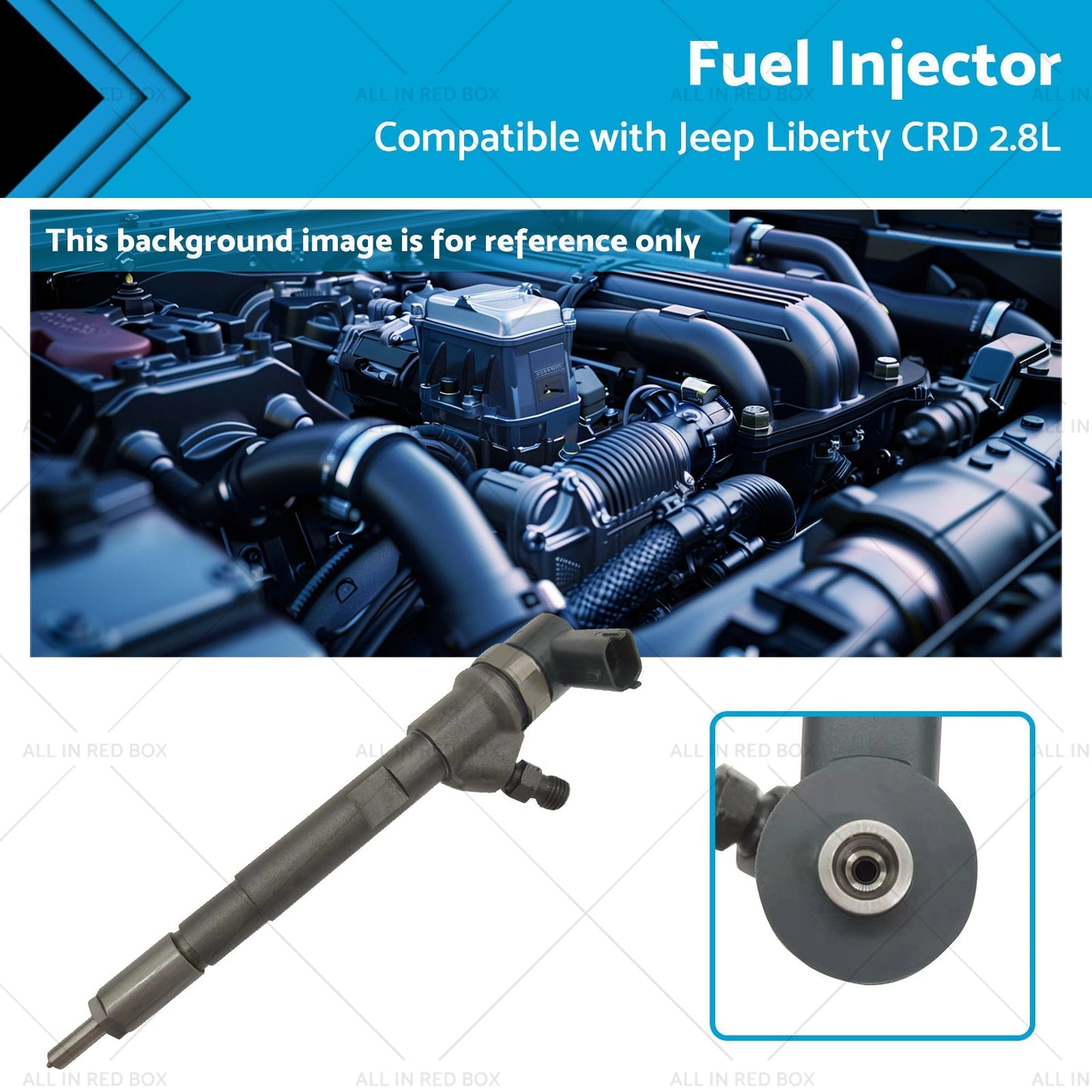 Fuel Injector 2.8L for Jeep Liberty CRD 2005-2006