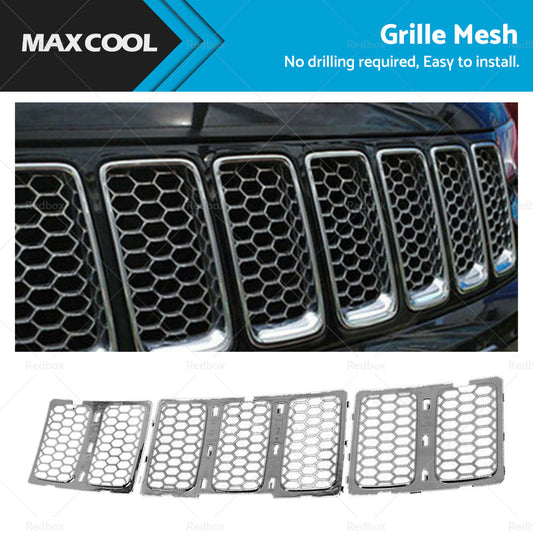 Grill Mesh Insert Cover for Jeep Grand Cherokee 2014-2016