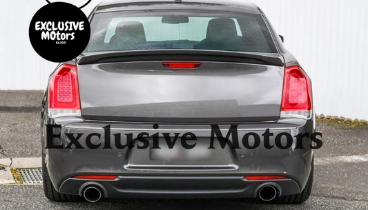 Black SRT  Boot Spoiler for Chrysler 300/300C 2012-2021