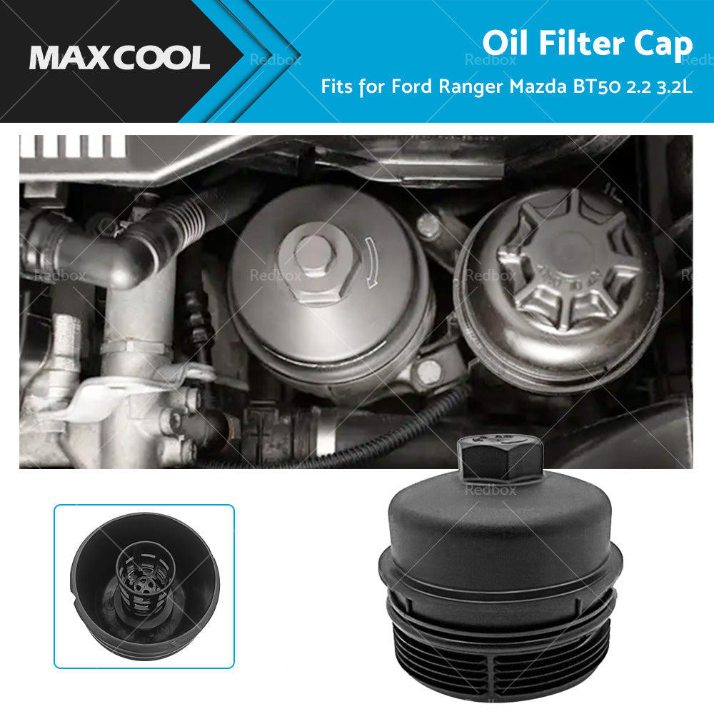 Oil Filter Cap for Ford Ranger PX Mazda BT50 2.2L 3.2L 2011-2023