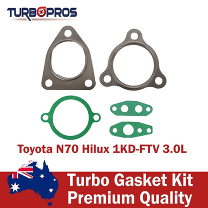 Premium Turbo Charger Gasket Kit for Toyota Hilux 1KD-FTV 3.0L