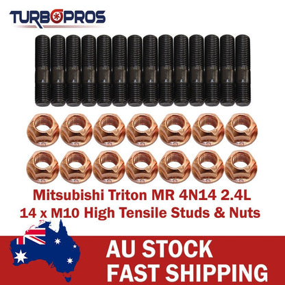 High Tensile Manifold&Turbo Charger Stud Kit for Mitsubishi Triton MR 4N14 2.4L