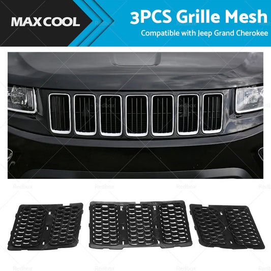 ABS Grille Mesh Insert Kit for Jeep Grand Cherokee 2014-2016
