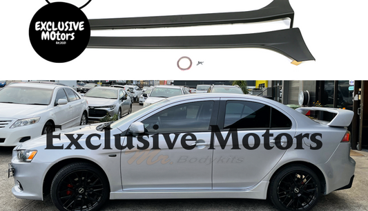 EVO-X  Side Skirts for Mitsubishi Lancer Evolution X 2007-2017