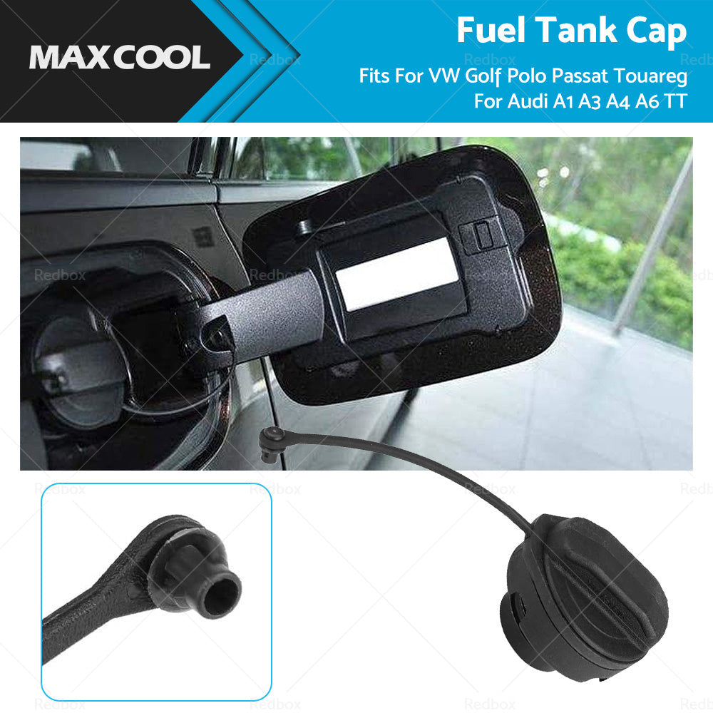 Fuel Tank Cap for VW Golf Polo Passat Touareg Audi A1 A3 A4 A6 TT (2000-2023)