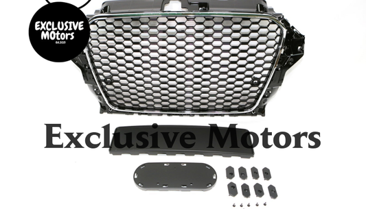 RS3  Honeycomb Grille for Audi A3 8V 2013-2016