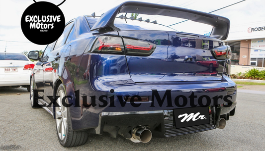 Evo X Rear Bumper for Mitsubishi Lancer 2007-2017