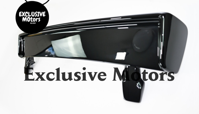 Black Rear Roof Spoiler for Suzuki Swift Hatch 2005-2010 Monster