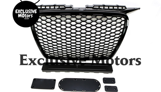 RS3  Honeycomb Grille for Audi A3 8P Black 2005-2008