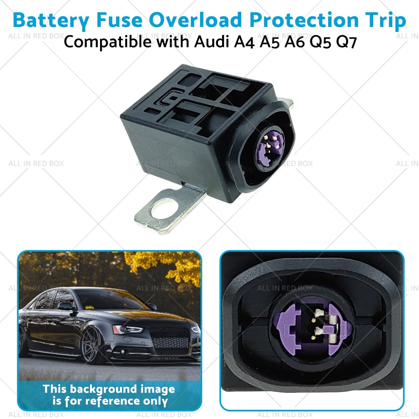 Battery Cut Off Fuse Overload Protection Trip SuitableFor Audi A4 A6 4F0915519-3