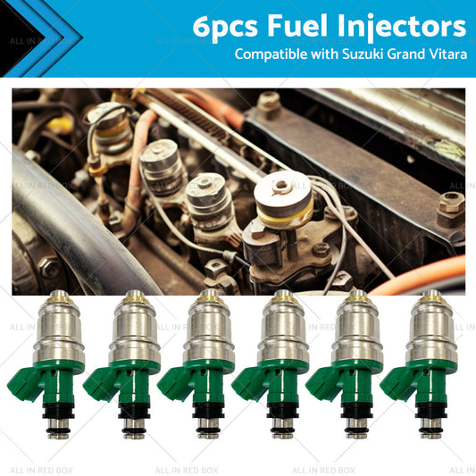 Fuel Injector Set 2.5L V6 for Suzuki Grand Vitara 1998-2005