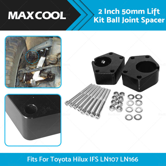 2" 50mm Lift Kit Ball Joint Spacer for Toyota Hilux IFS 1988-2005