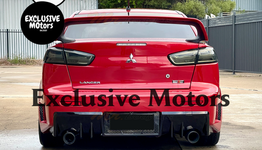 FQ400  Rear Bumper for Mitsubishi Lancer CJ/CF Sedan 2007-2017