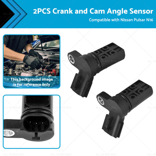 Crank and Cam Sensor for Nissan Pulsar N16 1.6L/1.8L 1999-2007