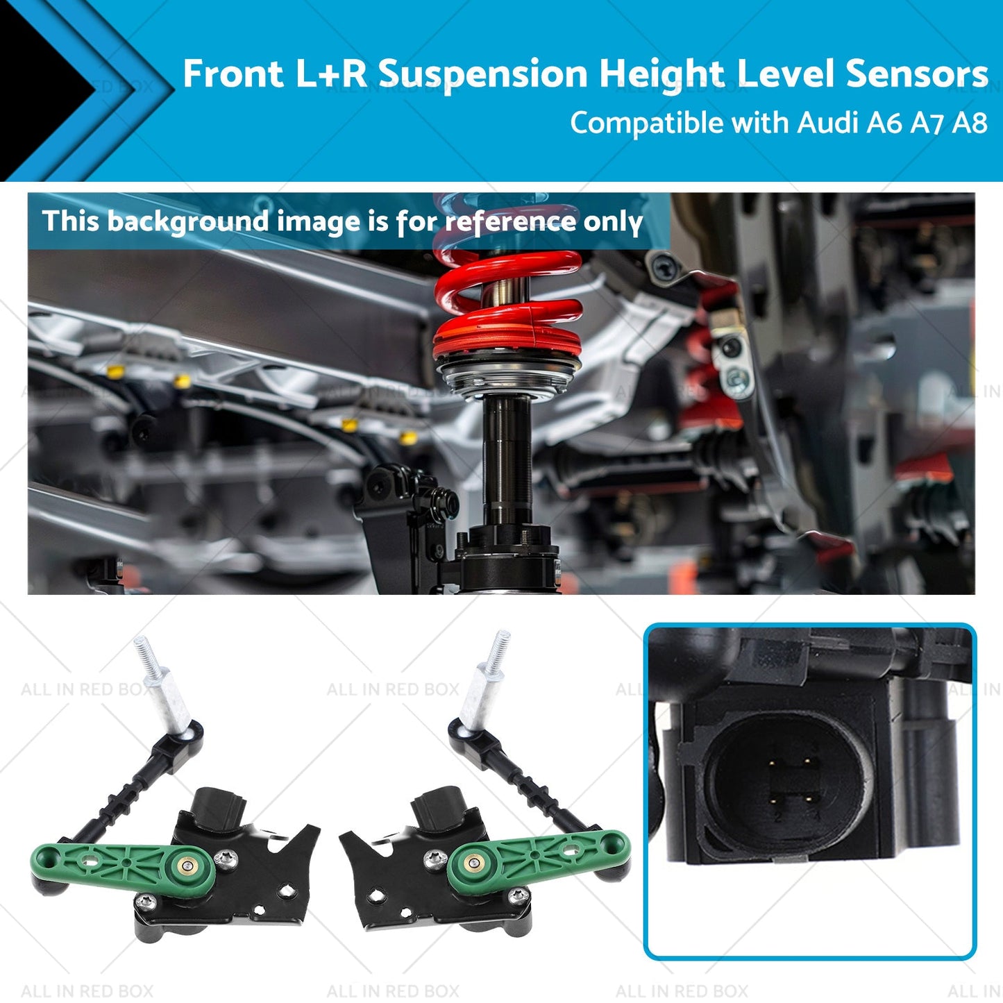 Front Suspension Height Sensors for Audi A6 A7 A8 2011-2018