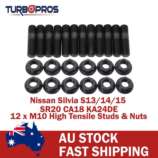 High Tensile Exhaust Manifold Stud Kit for Nissan Silvia S13 S14 S15 SR20/CA18