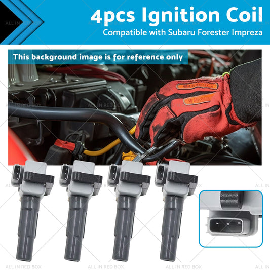 4x Ignition Coil Pack for Subaru Forester Impreza WRX EJ205 2002-2005