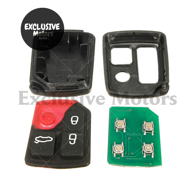 4 Button Key for Ford Territory SX, XR6, XR8, Falcon BA, BF