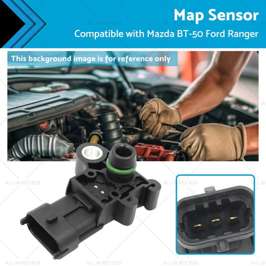 3 Bar Boost Pressure Sensor for Ford Ranger/Everest/Mazda BT-50 2011-2023