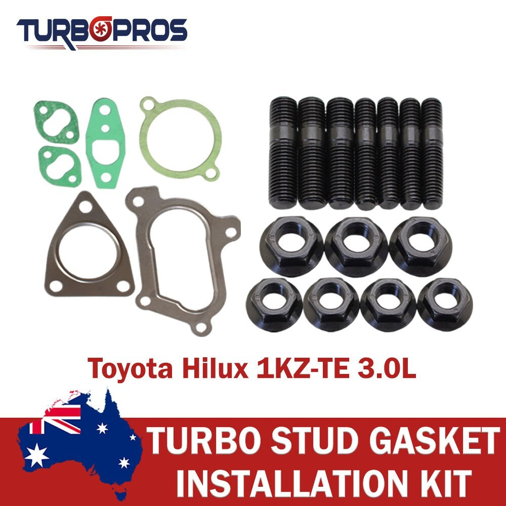 Turbo Installation Stud & Gasket Kit for Toyota Hilux 1KZ-TE 3.0L