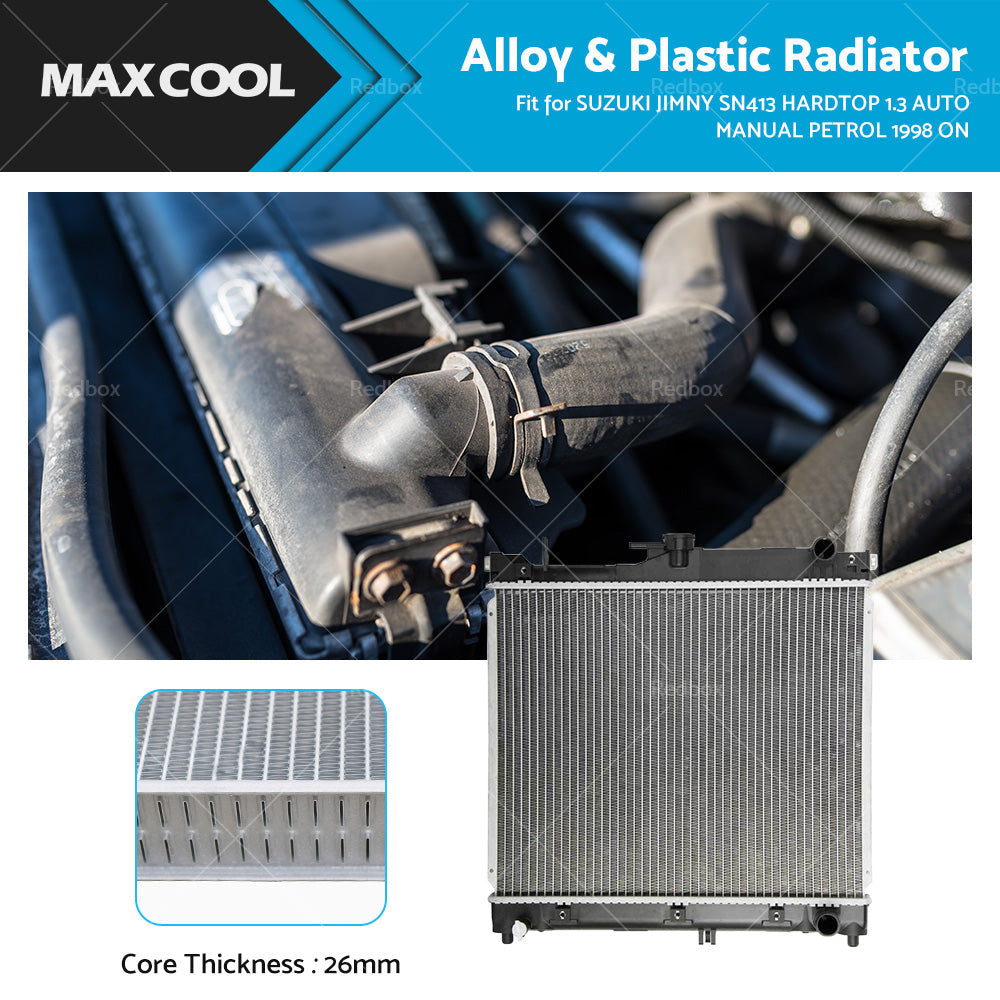 Radiator for Suzuki Jimny SN413 1.3 Auto/Manual Petrol 1998-2018