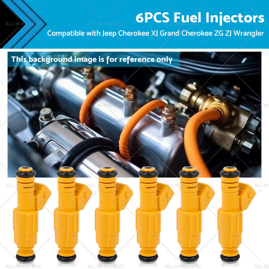 Fuel Injector Set for Jeep Cherokee/Grand Cherokee/Wrangler 1999-2004