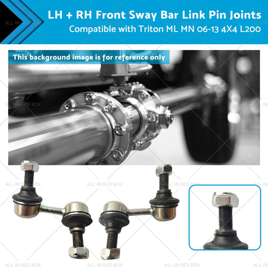 LH RH Front Sway Bar Link Pin Joints for Mitsubishi Triton L200 2006-2013