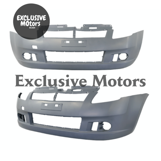 Front Bumper, Primed Gray, for Suzuki Swift (2005-2008)