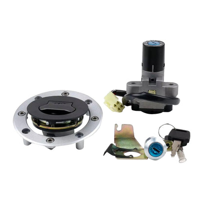 Ignition Switch, Fuel & Gas Cap Lock Key Set Suitable For Suzuki GS500 2001-2012-0