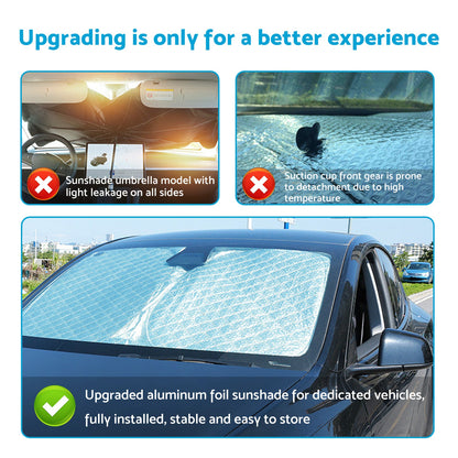 6-Layer Windscreen Sun Shade Suitable For Nissan X-Trail T33 2022-2025 With UV Protection-1
