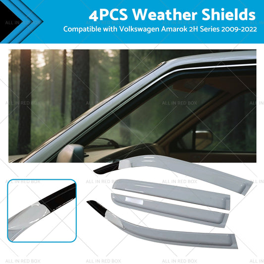 Weathershields for Volkswagen Amarok Dual Cab 2009-2022