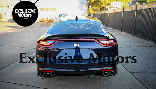 Black Rear Spoiler for Kia Stinger 2017-2023