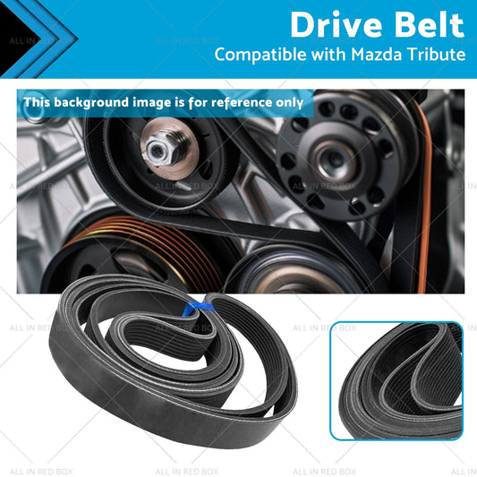 V-Ribbed Serpentine Belt 6PK2185 for Mazda Tribute, Lexus, Ford, Benz 2001-2011