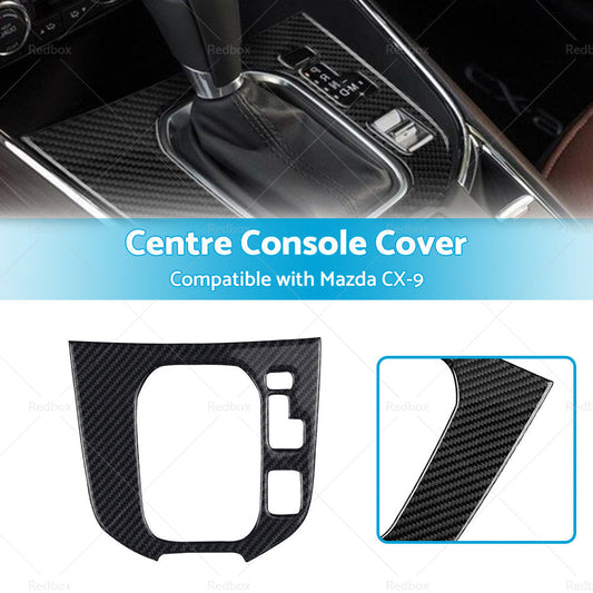Carbon Fibre Gear Shift Cover for Mazda CX-9 2016-2022