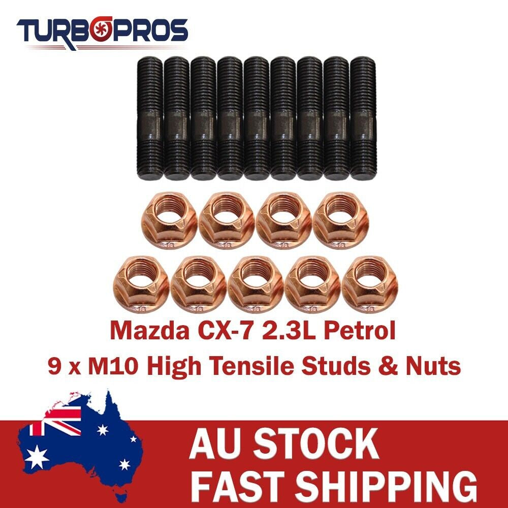 High Tensile Turbo Charger Stud Kit for Mazda CX-7 2.3L Petrol