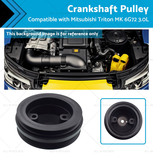 Crankshaft Pulley for Mitsubishi Triton MK 6G72 3.0L 1996-2007