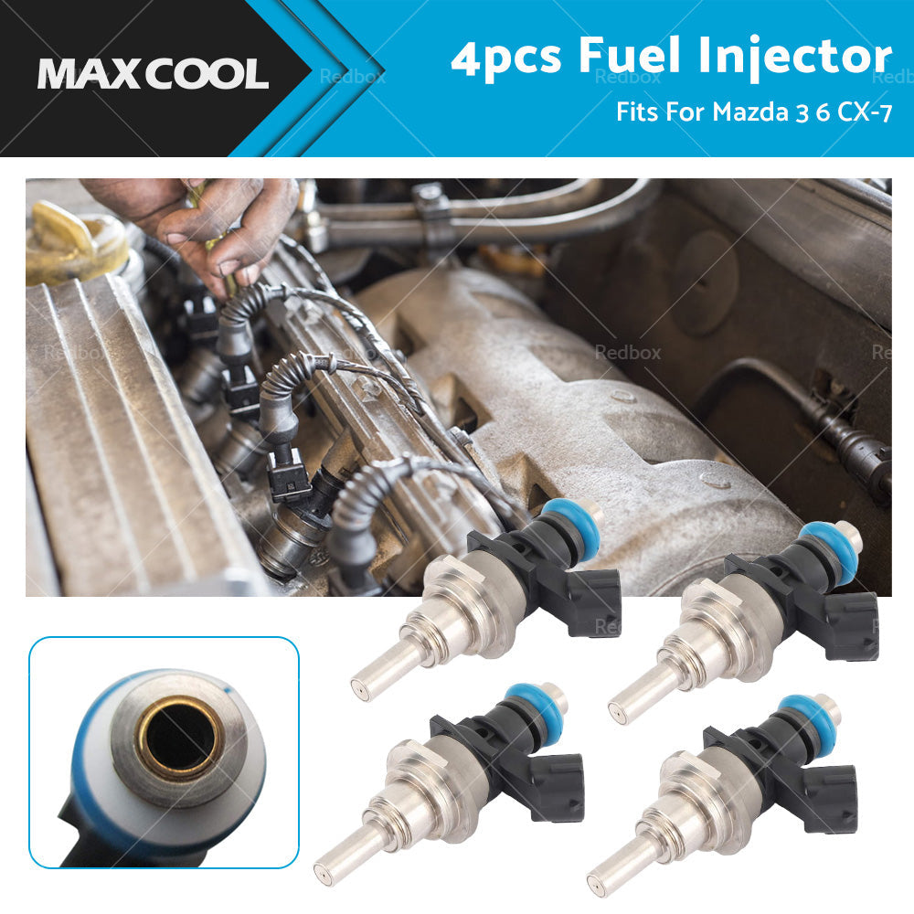 Fuel Injector Set 2.3L for Mazda 3/6/CX-7 Turbo DOHC 2003-2012