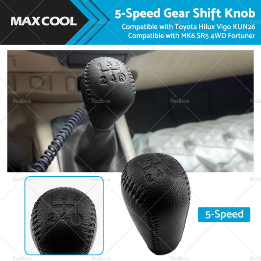 5-Speed Gear Shift Knob for Toyota Hilux Vigo/Fortuner 2004-2015