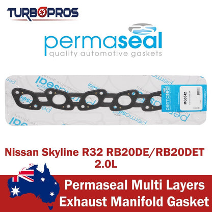 Permaseal Exhaust Manifold Gasket for Nissan Skyline R32 RB20DE/RB20DET 2.0L