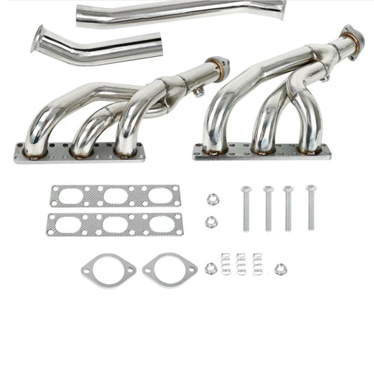 Exhaust Header 6-2-1 Design Suitable For BMW E46 E39 Z3 2.5L 2.8L 3.0L L6 96–02-0