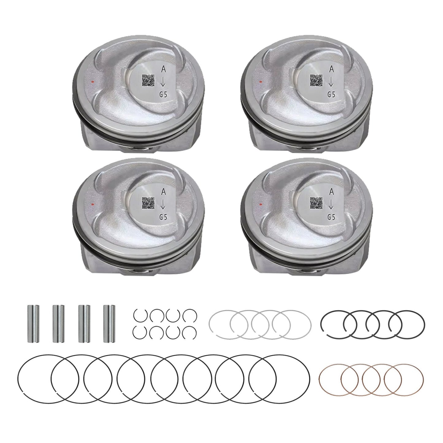 Piston Rings Kit 2.4L for Kia Sorento Optima Hyundai Sonata 2011-2019