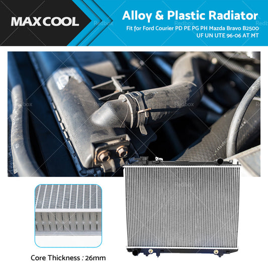 Radiator for Ford Courier/Mazda Bravo B2500 UTE 1996-2006