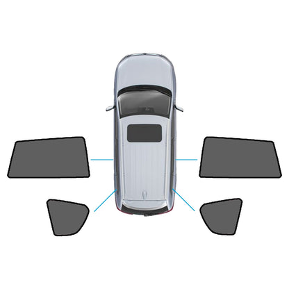 Window Sunshade Magnetic Nylon Suitable For Toyota RAV4 2005-2012-4