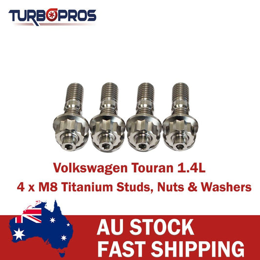 Titanium Turbo Charger Stud Kit for Volkswagen Touran 1.4L