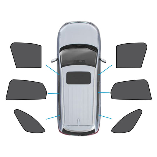 6x Magnetic Sun Shades for Mazda CX-3 2015-Current