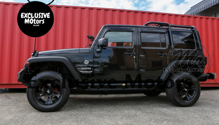 Weathershield Window Visor for Jeep Wrangler JK 2007-2018