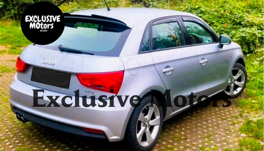 Black Roof Spoiler for Audi A1 2012-2018