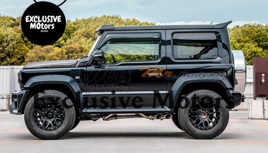 Black Roof Spoiler for Suzuki Jimny LBW  2018-2024